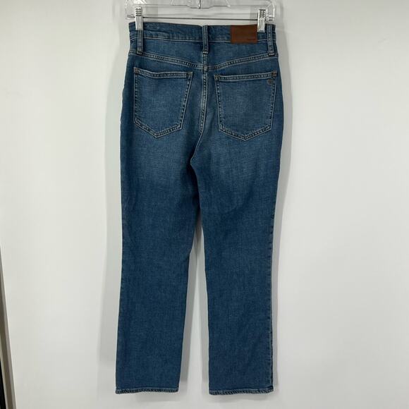 Madewell Slim Demi-Boot Jeans in Enright Wash High Rise - Picture 6 of 10